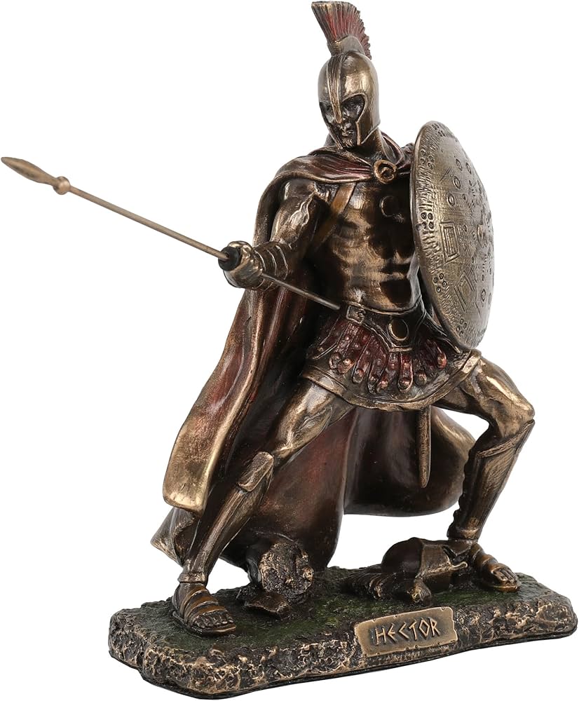 Amazon.co.jp: Veronese Design ヘクトル・トロイの木馬 トロイ王子の